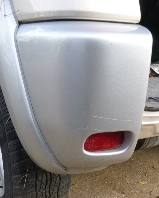 TOYOTA RAV-4 MK3 3DR 2000-2005 BUMPER CORNER (REAR) - PASSENGER
