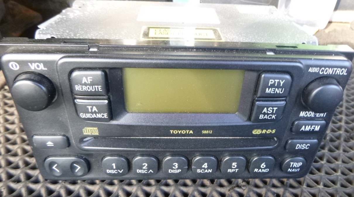 TOYOTA RAV-4 MK3 2000-2005 CD HEAD UNIT