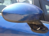 FIAT PUNTO EVO 2009-2017 DOOR MIRROR - DRIVER (ELECTRIC) TEMARARIO BLUE 2009,2010,2011,2012,2013,2014,2015,2016,2017FIAT PUNTO EVO 2009-17 DOOR MIRROR - DRIVER (ELECTRIC) BLUE LOWER COVER MISSING      Used