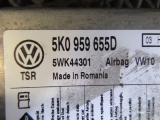 VW GOLF MK6 5K 2009-2012 AIR BAG MODULE 2009,2010,2011,2012VW GOLF MK6 2009-2012 AIR BAG MODULE - 5K0959655D      Used