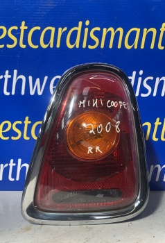 MINI COOPER 2006-2013 TAIL LIGHT - RH  2006,2007,2008,2009,2010,2011,2012,2013      Used