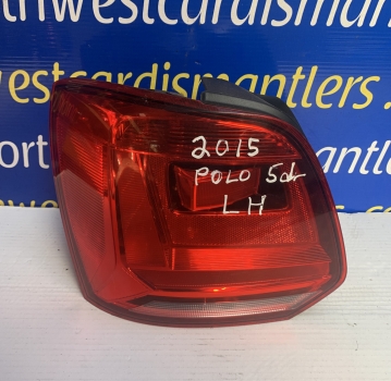 VOLKSWAGEN POLO MATCH 60 2010-2016 TAIL LIGHT - LH 6C0 945 111 A 2010,2011,2012,2013,2014,2015,2016VOLKSWAGEN POLO MATCH 60 2010-2016 TAIL LIGHT - LH  6C0 945 111 A     Used