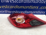 OPEL CORSA 2006-2010 TAIL LIGHT - LH  2006,2007,2008,2009,2010OPEL CORSA 2006-2010 TAIL LIGHT - LH       Used