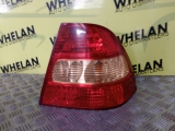 TOYOTA COROLLA TERRA 4DR 2001-2006 TAILLIGHTS RIGHT SALOON 2001,2002,2003,2004,2005,2006TOYOTA COROLLA TERRA 4DR 2001-2006 TAILLIGHTS RIGHT SALOON      Used