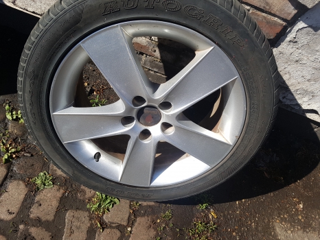 SAAB 9-3 TURBO EDITION TTID E5 4 DOHC ALLOY WHEEL - SINGLE 12759551 2003-2011 2003,2004,2005,2006,2007,2008,2009,2010,2011SAAB 9-3 9-5 5 SPOKE 17 INCH ALLOY WHEEL 12759551 12-MONTH WARRANTY 12759551     VERY GOOD