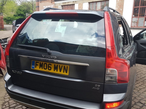 VOLVO XC90 D5 SE E4 5 DOHC TAILGATE 455 TITANIUM GREY 2005-2010 2005,2006,2007,2008,2009,2010VOLVO XC90 D5 SE E4 5 DOHC  ESTATE DOORS 2005-2010 TAILGATE GREY 455 TITANIUM GREY     Used