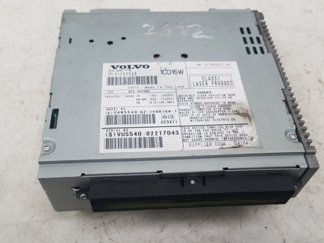 VOLVO C70 S E4 4 DOHC CD HEAD UNIT 31260528 2006-2012 2006,2007,2008,2009,2010,2011,2012VOLVO C70 S E4 4 DOHC CD HEAD UNIT 31260528 2008-2009 31260528     GOOD