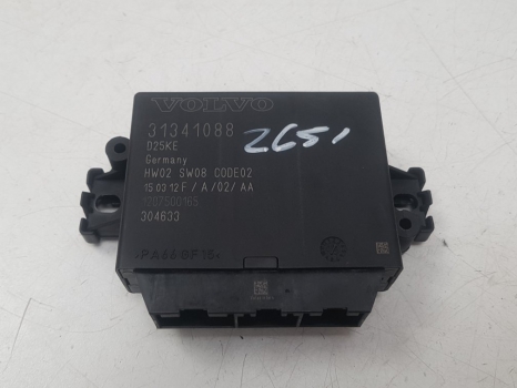 VOLVO C30 R-DESIGN E4 4 DOHC PARK ASSISTANCE MODULE 31341088 2006-2012 2006,2007,2008,2009,2010,2011,2012VOLVO C30 S40 V50 C70 2006-2009 PARK ASSISTANCE MODULE CONTROL UNIT  8673137 31341088     GOOD