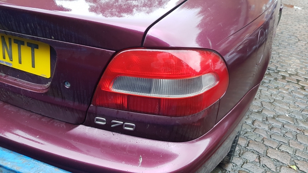 #25731 VOLVO C70 T5 GS E2 5 DOHC COUPE 2 DOORS 1997-2002 REAR/TAIL LIGHT (DRIVER SIDE) 1997,1998,1999,2000,2001,2002VOLVO C70 COUPE CABRIOLET 97-2002 RH UK O/S/R DRIVERS SIDE REAR TAIL LIGHT LAMP      GOOD