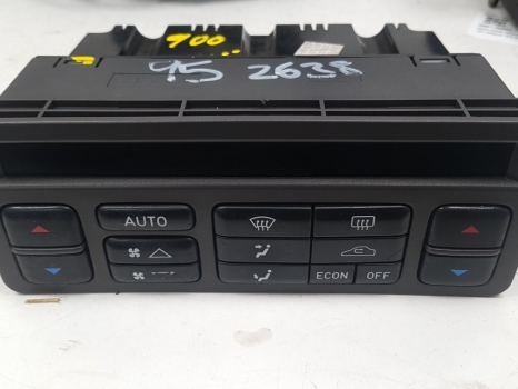 SAAB 9-5 AERO HOT E3 4 DOHC HEATER CONTROL PANEL (AIR CON) 2001-2009 2001,2002,2003,2004,2005,2006,2007,2008,2009      Used