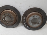 VOLVO XC70 D5 SE SPORT E4 5 DOHC BRAKE DISCS (REAR PAIR) 9434167, 71983 2000-2007 2000,2001,2002,2003,2004,2005,2006,2007VOLVO S80 V70 PAIR REAR BRAKE DISCS 300MM SOLID NOT VENTED 38012282 2000-2007 9434167, 71983     GOOD