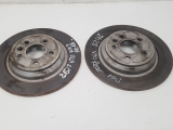 VOLVO VOLVO V70 SE D5 BRAKE DISCS (REAR PAIR) 38012282, 300MM 2007-2016 2007,2008,2009,2010,2011,2012,2013,2014,2015,2016VOLVO S80 V70 PAIR REAR BRAKE DISCS 300MM SOLID NOT VENTED 38012282 38012282, 300MM     GOOD