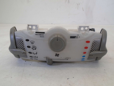 PEUGEOT 107 5 DOOR 2005-2014 HEATER CONTROL PANEL (AIR CON)