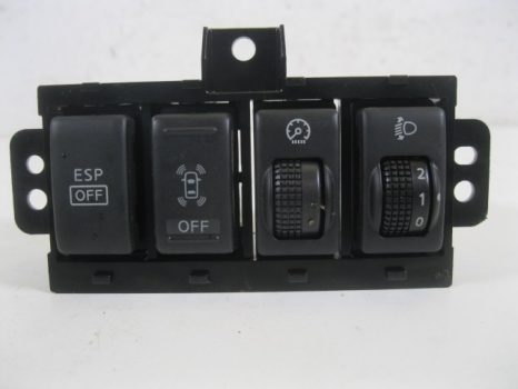 RENAULT KOLEOS 2008-2015 ESP + HEADLIGHT ADJUSTER + SPEEDO DIMMER SWITCH BANK