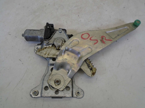 FIAT SEDICI 2006-2011 1910 WINDOW REGULATOR/MECH ELECTRIC (REAR DRIVER SIDE)