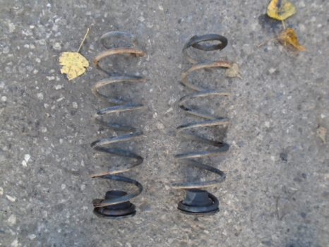 VOLKSWAGEN LUPO S 1999-2003 PAIR OF COIL SPRINGS (REAR)