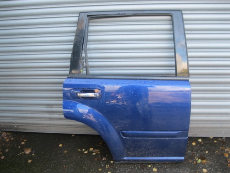 NISSAN X-TRAIL (T30) 4X4 2001-2006 DOOR - BARE (REAR DRIVER SIDE) BLUE