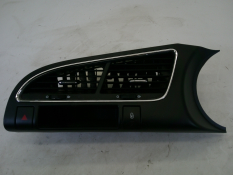 PEUGEOT 3008 2008-2012 CENTRE AIR VENTS AND HAZARD SWITCH