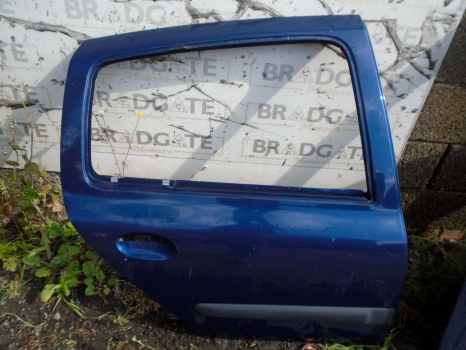 RENAULT CLIO EXPRESSION 5 DOOR 2001-2004 DOOR - BARE (REAR DRIVER SIDE) BLUE