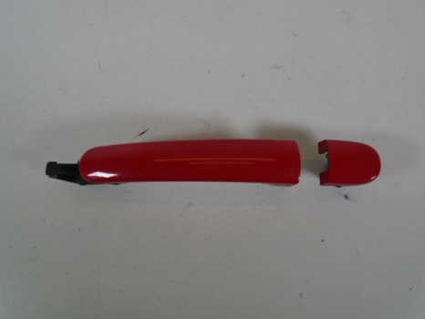 VW POLO 5 DOOR HATCHBACK 2005-2009 DOOR HANDLE - EXTERIOR (FRONT PASSENGER SIDE) RED LP3G