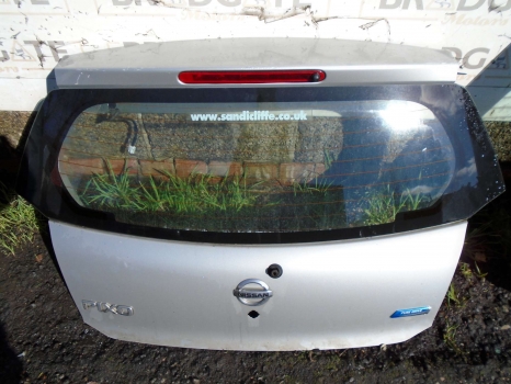 NISSAN PIXO 5 DOOR 2009-2013 TAILGATE SILVER