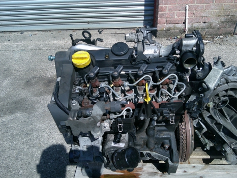 NISSAN QASHQAI 2010-2013 1461 ENGINE DIESEL BARE