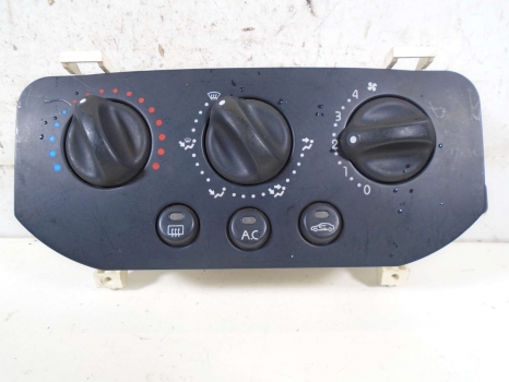 RENAULT CLIO 1998-2001 HEATER CONTROL PANEL (AIR CON)