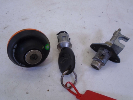 FORD KA 2002-2008 IGNITION BARREL AND KEY WITH LOCKING FUEL CAP