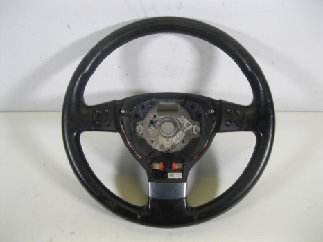 VW GOLF 5 DR HATCHBACK 2004-2009 STEERING WHEEL WITH MULTIFUNCTIONS