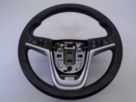 VAUXHALL ASTRA SRI ESTATE 2009-2015 STEERING WHEEL (LEATHER)