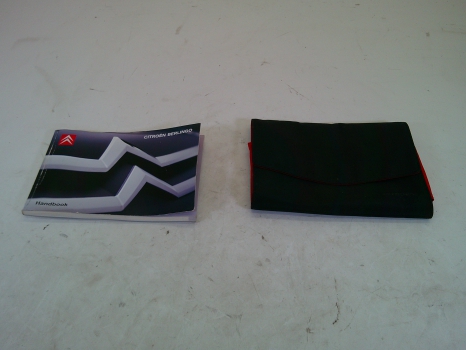 CITROEN BERLINGO MULTISPACE VTR HDI E4 4 DOHC 2008-2012 OWNERS MANUAL