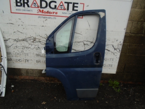 FIAT DUCATO PANEL VAN (INTEGRAL) 2007-2012 DOOR - BARE (FRONT PASSENGER SIDE) BLUE