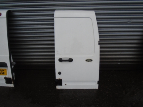 FORD TRANSIT CONNECT T200 SWB MK1 2002-2006 DOOR - BARE (REAR DRIVER SIDE) WHITE