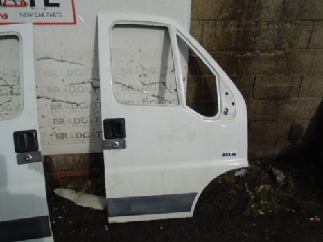 PEUGEOT BOXER VAN 2002-2006 DOOR - BARE (FRONT DRIVER SIDE) WHITE