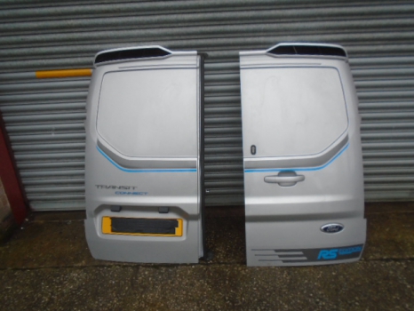 FORD TRANSIT CONNECT 200 LIMITED EDITION P/V E5 4 SOHC 2013-2018 REAR DOORS WITH TOP SPOILER (PAIR)