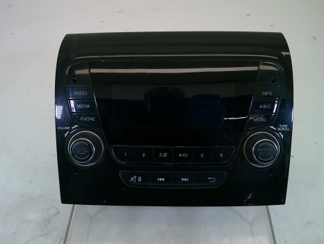PEUGEOT BOXER HDI 333 L1H1 P/V E5 4 DOHC 2014-2018 RADIO HEAD MEDIA UNIT