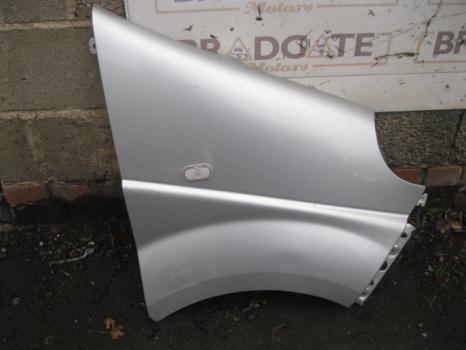 NISSAN PRIMASTAR VAN 2007-2014 WING (DRIVER SIDE) SILVER