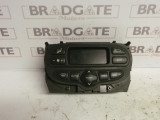 PEUGEOT 206 5 DR 1998-2008 HEATER CONTROL PANEL (AIR CON) 1998,1999,2000,2001,2002,2003,2004,2005,2006,2007,2008PEUGEOT 206 1998-2008 DIGITAL CLIMATE CONTROL PANEL      Used
