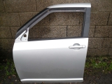 SUZUKI SWIFT 5 DOOR 2005-2010 DOOR - BARE (FRONT PASSENGER SIDE) SILVER 2005,2006,2007,2008,2009,2010SUZUKI SWIFT  DOOR - BARE (FRONT PASSENGER/LEFT SIDE) SILVER 5 DOOR 2005-2010      Used