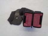 RENAULT CLIO 2001-2005 SEAT BELT STALK - REAR TWIN 2001,2002,2003,2004,2005RENAULT CLIO SEAT BELT STALK - REAR TWIN DOUBLE RED BUTTONS 2001-2005      Used