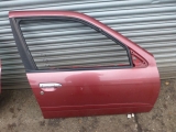 NISSAN PRIMERA P11 1999-2002 DOOR - BARE (FRONT DRIVER SIDE) RED 1999,2000,2001,2002NISSAN PRIMERA P11 1999-2002 DOOR - BARE (FRONT DRIVER/RIGHT SIDE) RED      Used