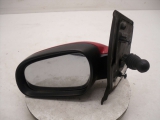 VOLKSWAGEN FOX 2005-2011 1198 DOOR MIRROR - MANUAL (PASSENGER SIDE) 2005,2006,2007,2008,2009,2010,2011VOLKSWAGEN FOX DOOR MIRROR - MANUAL (PASSENGER/LEFT SIDE) RED LY3D 2005-2011      Used