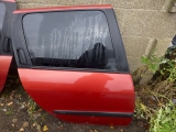 PEUGEOT 206 SW 2002-2006 DOOR - BARE (REAR DRIVER SIDE) RED 2002,2003,2004,2005,2006PEUGEOT 206 SW ESTATE 2002-2006 DOOR - BARE (REAR DRIVER/RIGHT SIDE) RED      Used