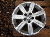 VOLKSWAGEN POLO 5 DOOR 2009-2014 ALLOY WHEEL - SINGLE 2009,2010,2011,2012,2013,2014VOLKSWAGEN POLO ALLOY WHEEL RIM 15 INCH 6J x 15H2 ET40 2009-2014 6R0601025D     Used