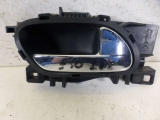 PEUGEOT 207 2006-2009 DOOR HANDLE - INTERIOR (FRONT DRIVER SIDE) SILVER 2006,2007,2008,2009PEUGEOT 207 2006-2009 DOOR HANDLE - INTERIOR (FRONT DRIVER/RIGHT SIDE)      Used