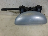 PEUGEOT 206 1998-2008 DOOR HANDLE - EXTERIOR (FRONT DRIVER SIDE)  1998,1999,2000,2001,2002,2003,2004,2005,2006,2007,2008PEUGEOT 206 1998-2008 DOOR HANDLE - EXTERIOR (FRONT DRIVER/RIGHT SIDE) SILVER      Used