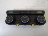 VOLKSWAGEN SCIROCCO 2008-2019 DIGITAL CLIMATE CONTROL PANEL 2008,2009,2010,2011,2012,2013,2014,2015,2016,2017,2018,2019VOLKSWAGEN SCIROCCO DIGITAL CLIMATE CONTROL PANEL 1K0907044CT 2008-2019      Used