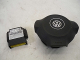 VOLKSWAGEN POLO 2009-2014 AIR BAG (DRIVER SIDE) AND MODULE 2009,2010,2011,2012,2013,2014VOLKSWAGEN POLO AIR SRS BAG (DRIVER/RIGHT SIDE) AND MODULE 6R0959655K 2009-2014      Used