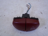 PEUGEOT 206 5 DOOR 1998-2008 HAZARD SWITCH 1998,1999,2000,2001,2002,2003,2004,2005,2006,2007,2008PEUGEOT 206 HAZARD SWITCH 1998-2008      Used