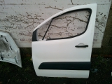 PEUGEOT PARTNER HDI S L1 850 E4 4 DOHC PANEL VAN 2008-2012 DOOR - BARE (FRONT PASSENGER SIDE) WHITE 2008,2009,2010,2011,2012PEUGEOT PARTNER CITROEN BERLINGO DOOR - BARE (FRONT PASSENGER SIDE) 2008-2012      GOOD